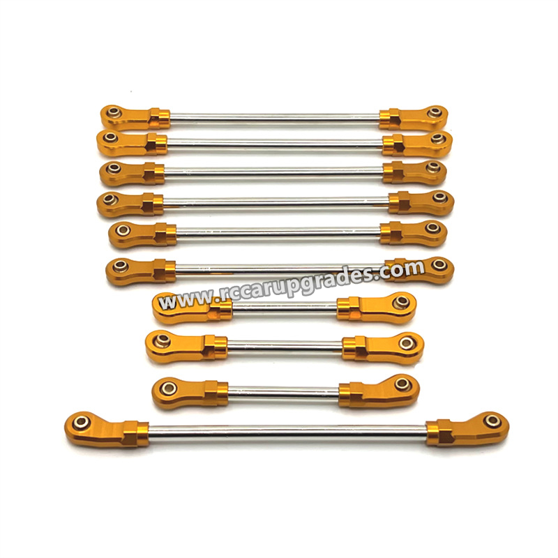 WLTOYS 104006 104010 104020 104026 RC Car Parts Pull Rod Kit